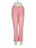 Corey Lynn Calter Hearts Pink Casual Pants Size 6 - photo 1
