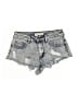 Bullhead Blue Denim Shorts Size 3 - photo 1