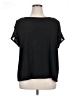 Amaryllis Black Short Sleeve Top Size 1X - photo 1