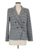 Assorted Brands Houndstooth Gray Blazer Size M - photo 1