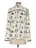 Talbots 100% Polyester Ivory Long Sleeve Blouse Size XS - photo 2