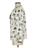 Talbots 100% Polyester Ivory Long Sleeve Blouse Size XS - photo 5