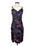 Guess Graphic Purple Cocktail Dress Size 2 - photo 1