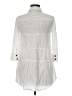 Mcginn Ivory 3/4 Sleeve Button-Down Shirt Size M - photo 2