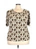 Notations Ivory Short Sleeve Top Size XL - photo 1
