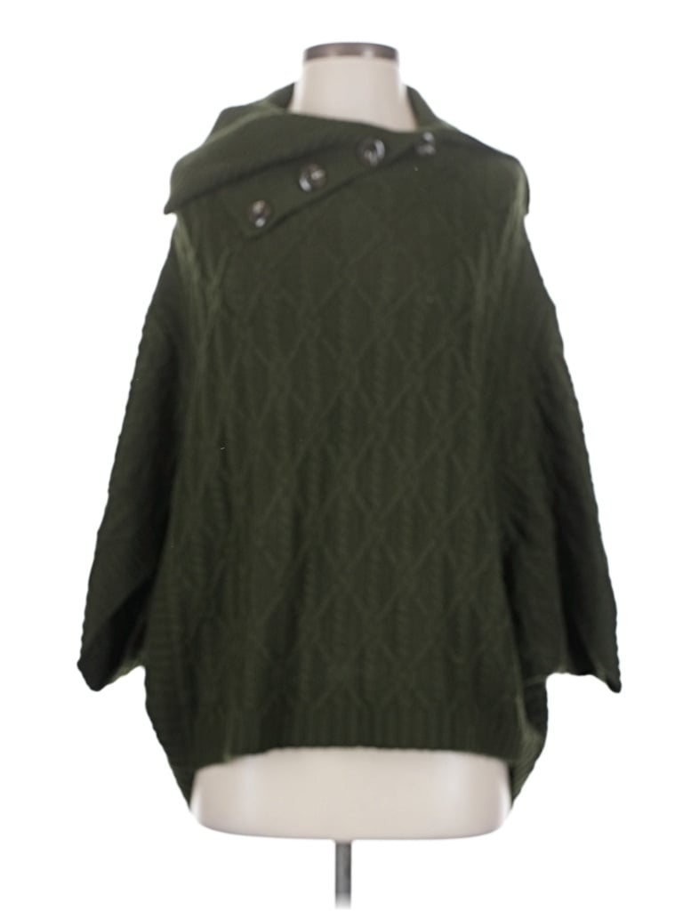 Pre-owned Design History Poncho In Green