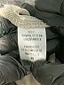 Fray Solid Gray Faux Leather Skirt Size M - photo 5