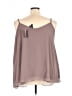 Torrid 100% Polyester Gray Sleeveless Blouse Size 4X Plus (4) - photo 2