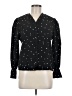 Assorted Brands Stars Black Long Sleeve Blouse Size M - photo 1