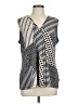 Dana Buchman Gray Sleeveless Blouse Size L - photo 1