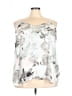 Torrid 100% Polyester Silver Sleeveless Blouse Size 4X Plus (4) - photo 1