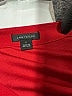 Ann Taylor 100% Polyester Red 3/4 Sleeve Blouse Size S - photo 7