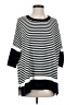 CAbi Stripes Black Pullover Sweater Size S - photo 1