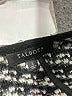 Talbots Houndstooth Black Wool Coat Size L - photo 6