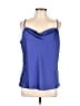 INC International Concepts 100% Polyester Blue Tank Top Size L - photo 1