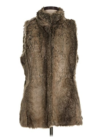 Banana Republic Faux Fur Vest (view 1)