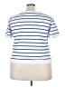 Unbranded Stripes White Blue Short Sleeve T-Shirt Size XL - photo 2