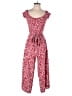 AaKaa Hearts Red Jumpsuit Size S - photo 1