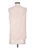 DR2 100% Polyester Pink Sleeveless Blouse Size S - photo 2