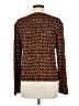 St. John Sport Animal Print Brown Pullover Sweater Size Med (2) - photo 2