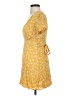 Lulus 100% Rayon Yellow Kimono Size S - photo 5