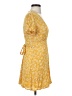 Lulus 100% Rayon Yellow Kimono Size S - photo 4