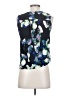 Banana Republic 100% Polyester Blue Sleeveless Blouse Size XXS - photo 2