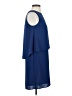 BCBGMAXAZRIA 100% Polyester Solid Blue Cocktail Dress Size 0 - photo 4