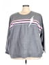 Torrid Gray Sweatshirt Size 4X Plus (4) - photo 1