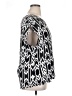 Forever 21 Plus 100% Polyester Black Short Sleeve Blouse Size XL Plus - photo 4