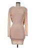 Club L Solid Tan Cocktail Dress Size 6 - photo 1