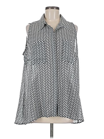 NY Collection Sleeveless Blouse (view 1)