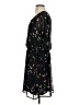 Papillon 100% Polyester Print Black Cocktail Dress Size S (estimated) - photo 5