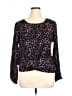 Torrid 100% Rayon Black Long Sleeve Blouse Size 1X Plus (1) - photo 1