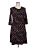 Taylor Tweed Black Casual Dress Size 14 (estimated) - photo 1