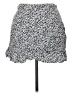 Express 100% Rayon Polka Dots White Casual Skirt Size 14 - photo 1