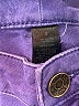 Express Jeans Color Block Purple Jeans Size 2 - photo 8