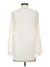 J.Crew 100% Polyester Ivory Long Sleeve Blouse Size 0 - photo 2