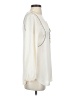 J.Crew 100% Polyester Ivory Long Sleeve Blouse Size 0 - photo 4