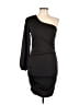 Unbranded Solid Black Cocktail Dress Size L - photo 1
