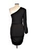 Unbranded Solid Black Cocktail Dress Size L - photo 2