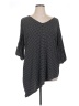 Lane Bryant Black 3/4 Sleeve Blouse Size 14 - 16 Plus - photo 1