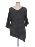 Lane Bryant Black 3/4 Sleeve Blouse Size 14 - 16 Plus - photo 2