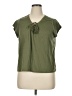 New York Laundry Green Short Sleeve Top Size XL - photo 1