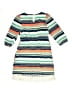 My Michelle 100% Polyester Stripes Teal Dress Size 12 - photo 2