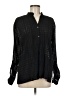 Charter Club Black Long Sleeve Blouse Size 6 - photo 1