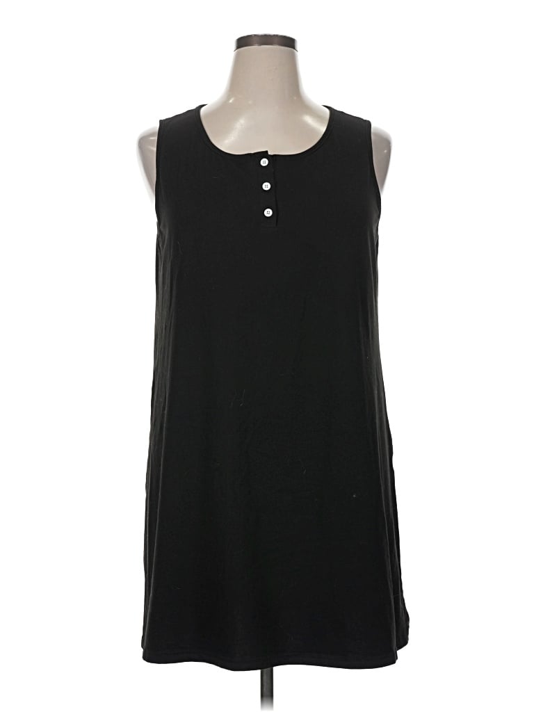 Pre-owned Ekouaer Sleeveless T-shirt In Black