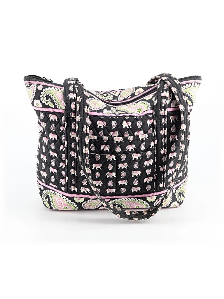 Pre-owned Vera Bradley Satchel In Black