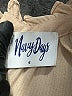 Navy Days Tan 3/4 Sleeve Blouse Size S - photo 7