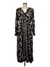 Jason Wu 100% Polyester Print Blue Casual Dress Size 8 - photo 1